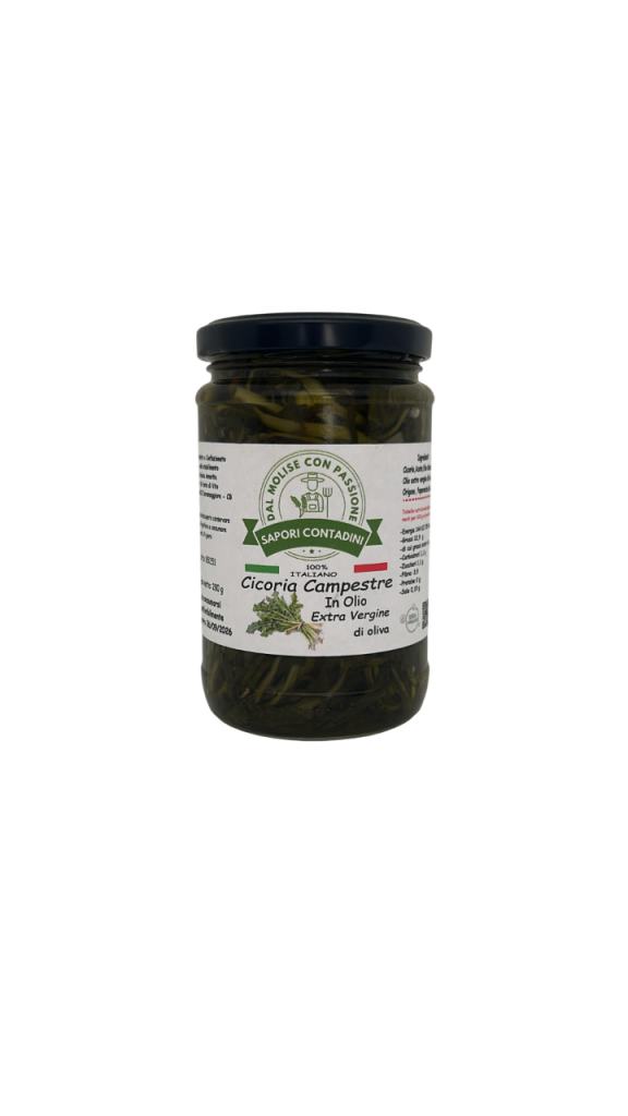 Cicoria Campestre in Olio Extravergine di Oliva