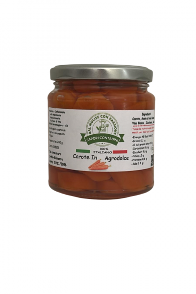 Carote in Agrodolce