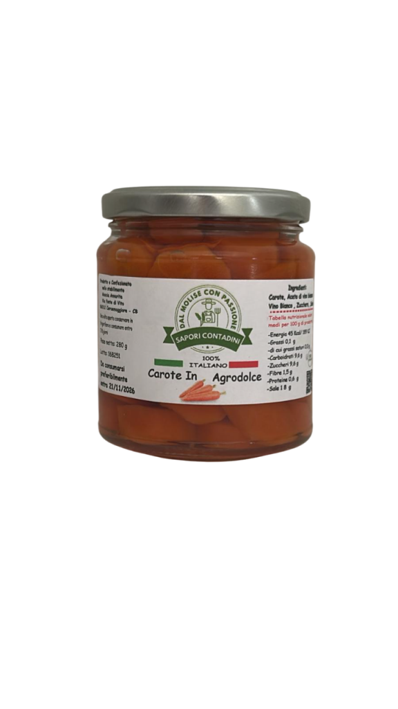 Carote in Agrodolce