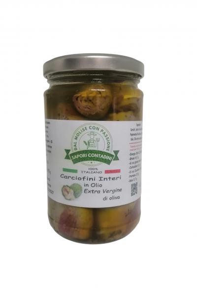 Carciofini Interi in olio Evo